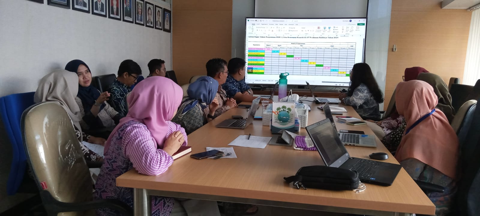 Rapat Persiapan Penyusunan RSNI Komtek 65-07 Perikanan Budidaya Tahun 2024